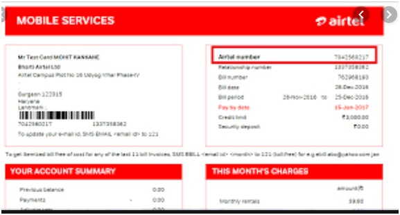 Go For Airtel Online Bill Payment Using A Safe and Secure Platform
